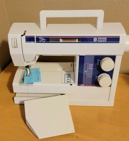 Viking Husqvarna SEW EASY Sewing Machine model 210 electronic Clix