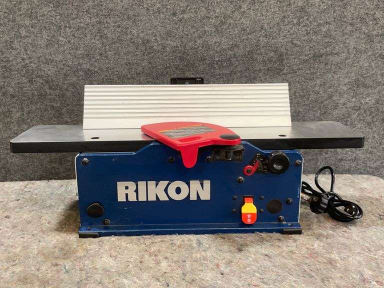 Rikon 6” Benchtop Jointer 777 Auction Company