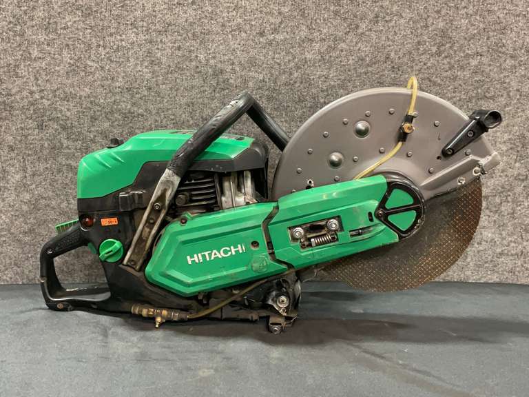Gas Powered Hitachi Concrete Saw Non Running 777 Auction Company