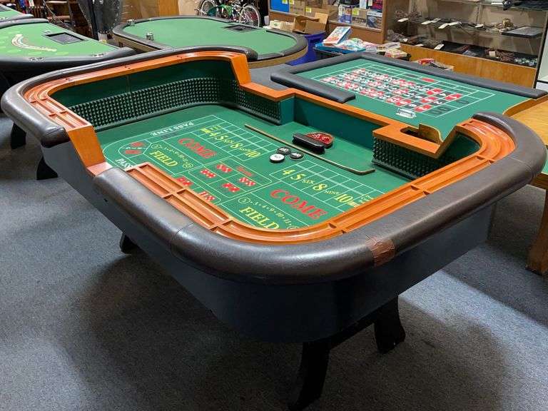 Craps Table 777 Auction Company