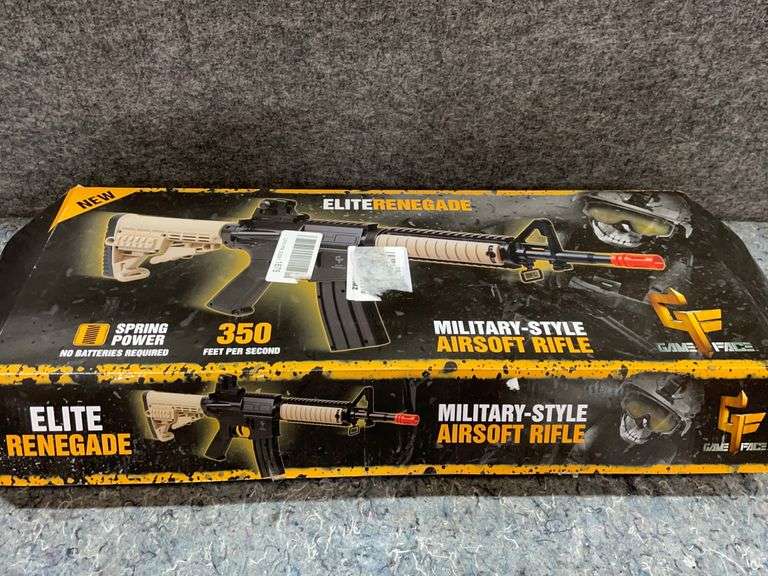 Elite Renegade Airsoft Rifle 777 Auction Company