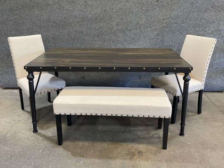 Round Hill Furniture Dining Set 777 Auction Company