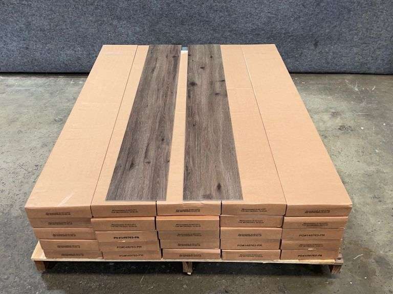 25 Boxes of Flooring 777 Auction Company