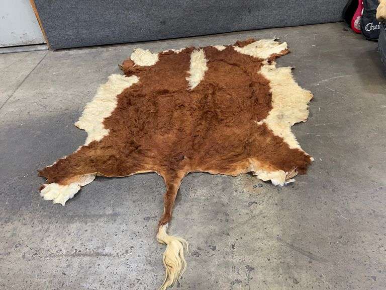 Large Cowhide 777 Auction Company