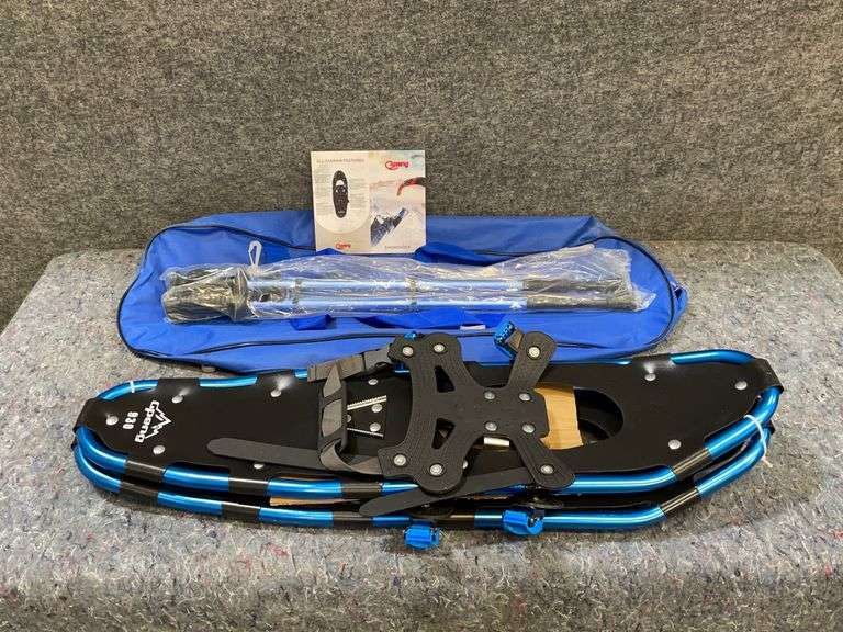 All Terrain Gpeng Snowshoes with Poles 777 Auction Company