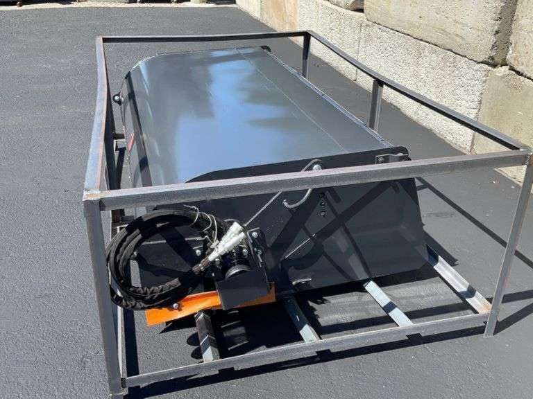 New Unused Wolverine Enclosed Sweeper 777 Auction Company