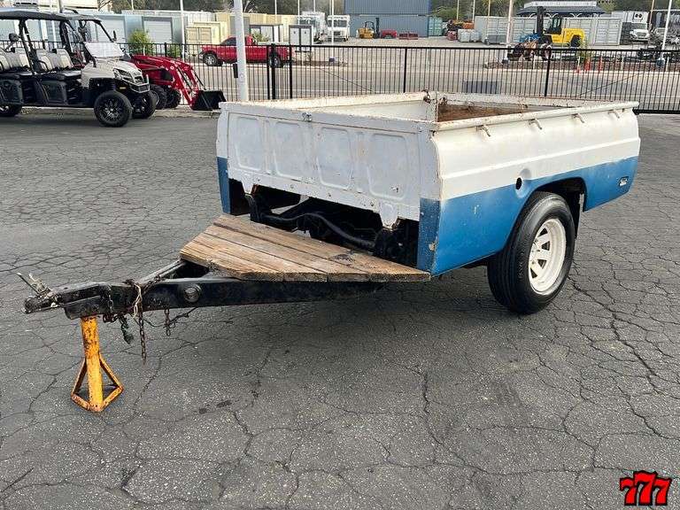 6ft Utility Pickup Bed Trailer 777 Auction Company