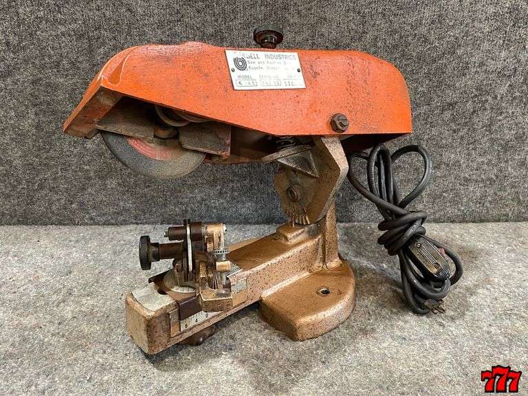 Bell Industries K245 Chainsaw Sharpener 777 Auction Company