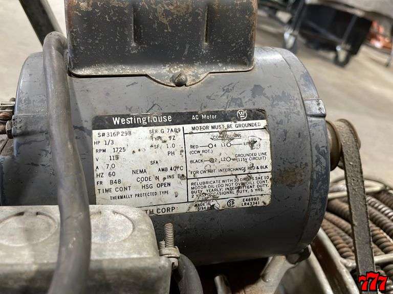 Electric Roto Rooter 777 Auction Company