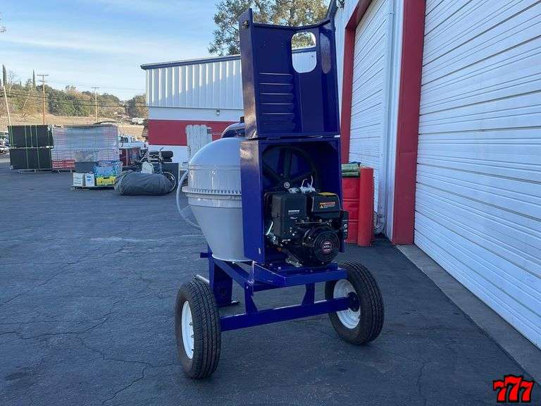 New Unused Gas Powered Concrete Mixer 777 Auction Company