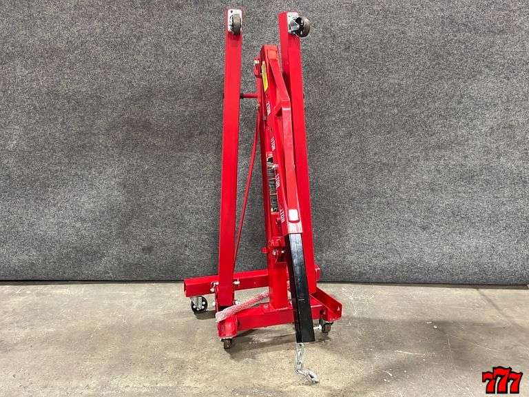 Torin Big Red 2 Ton Hydraulic Engine Crane 777 Auction Company