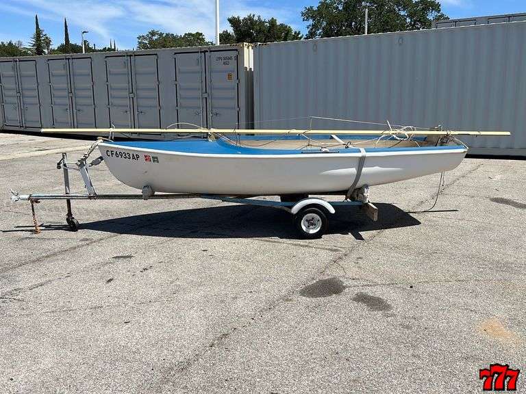 14ft Sail Boat 777 Auction Company