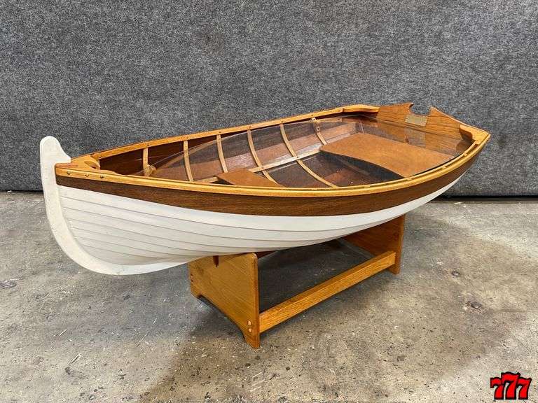 Row Boat Glass Top Coffee Table Handcrafted By WoodNStuff 777
