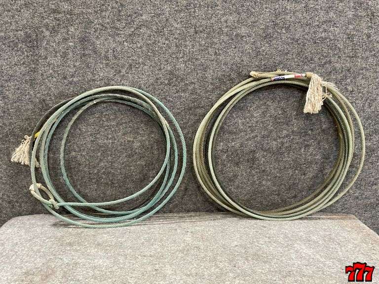2 Roping Ropes 777 Auction Company