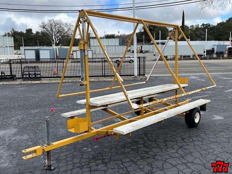 16ft Shade/Table Trailer 777 Auction Company