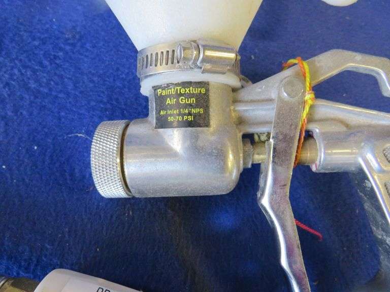 Central Pneumatic spray/texture gun AAA Auction and Realty