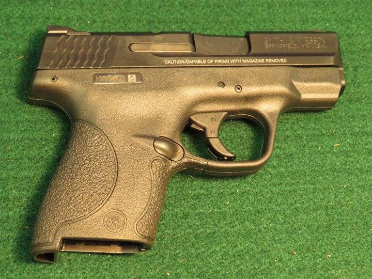 M&P by S &W 9mm model M&P Shield semiauto pistol AAA Auction and Realty