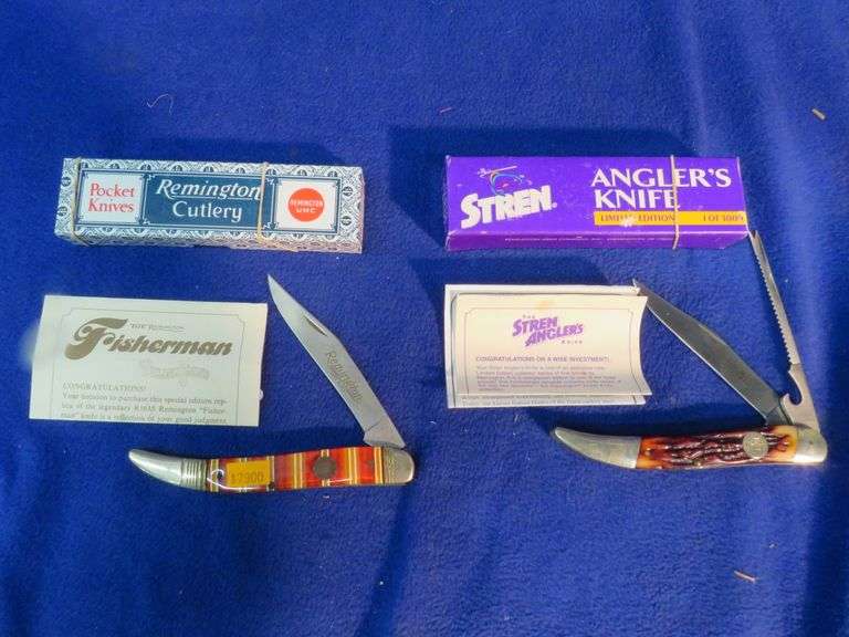 Remington Knives Angler's Knife Limited Edition 1 of 5000 Remington