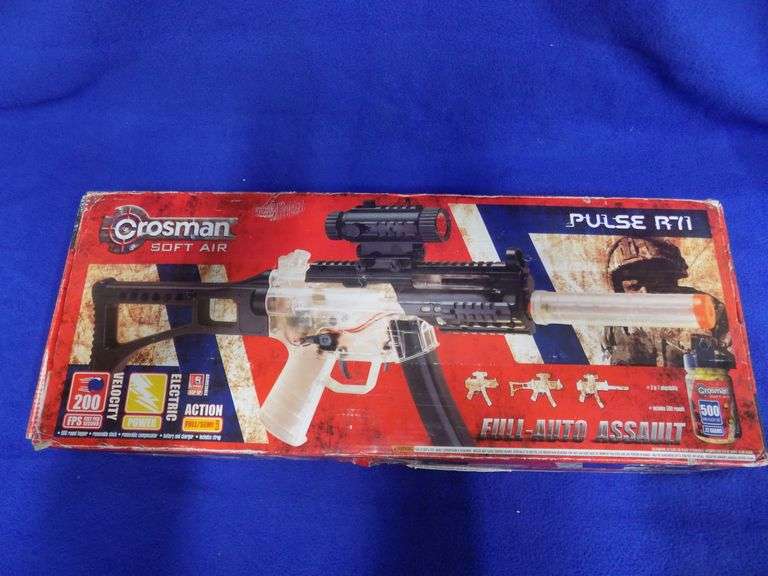 Crosman Pulse R71 Softair rifle Electric w/o charger AAA Auction