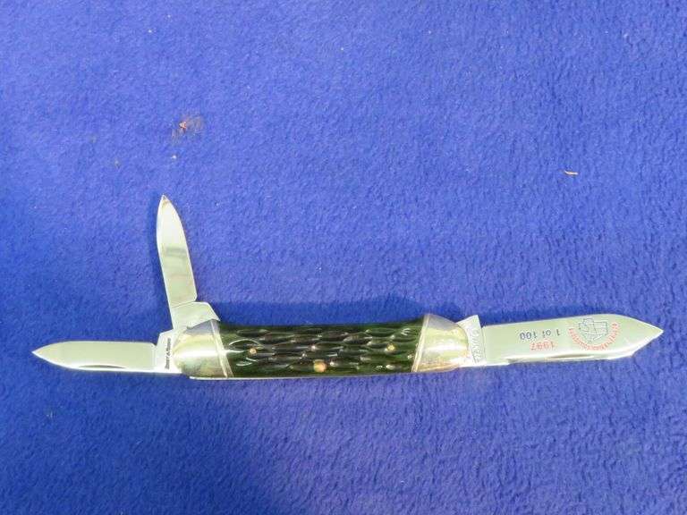 1997 NIB North Star Blade Collectors 1 of 100 Queen Steel knife AAA