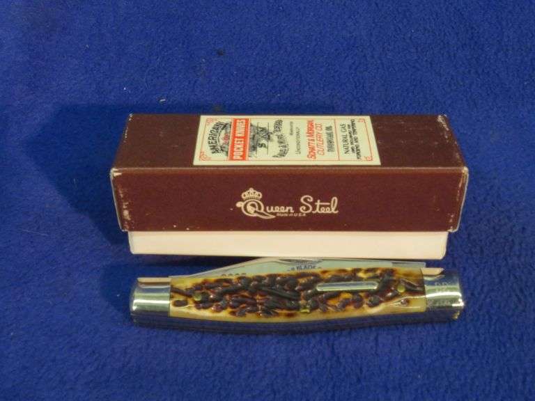 Queen NIB Steel North Star Blade Collectors 1 of 100, 2005 pocket knife