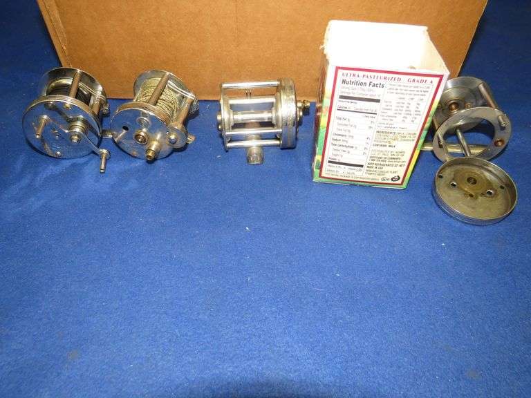 Old fishing reels and parts AAA Auction and Realty