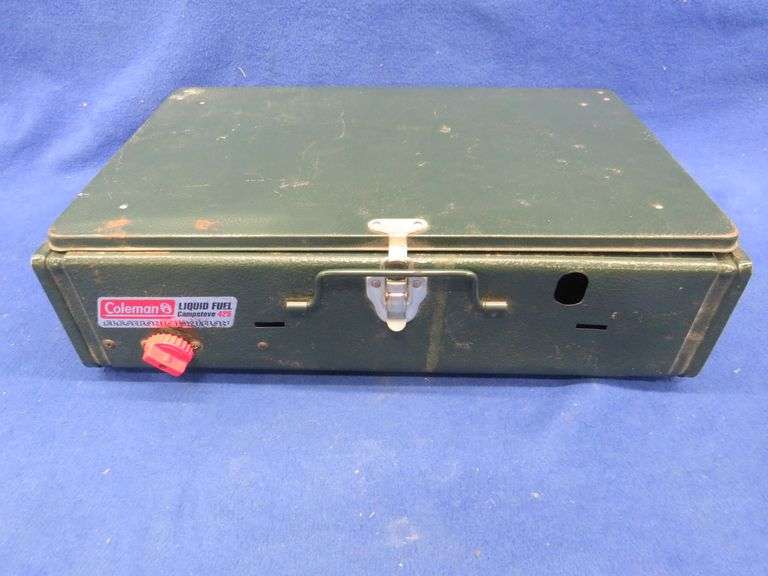 Coleman twoburner propane camping stove 425 with working electronic