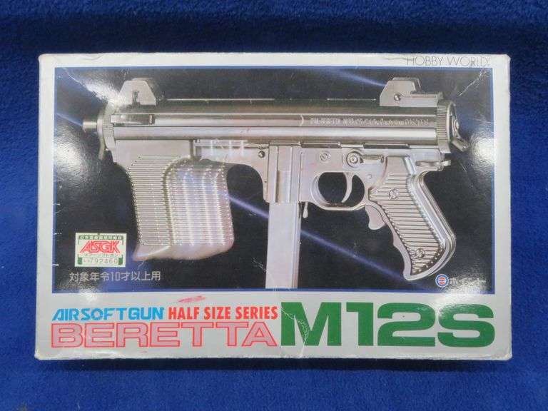 Baretta M12S spring action airsoft gun AAA Auction and Realty