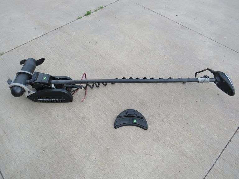 wireless trolling motor. Model W75 24 volt. 75 lb. thrust