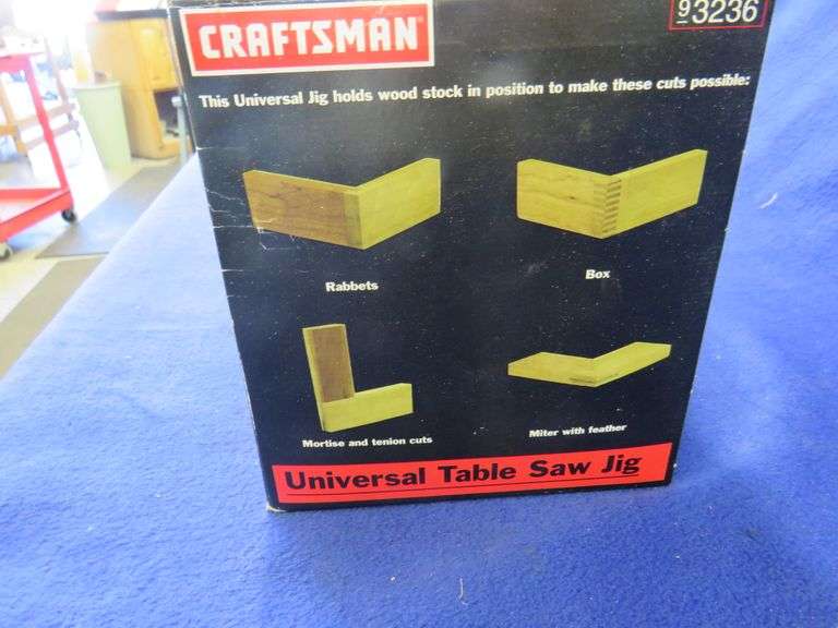 Craftsman Universal Table Saw Jig AAA Auction and Realty