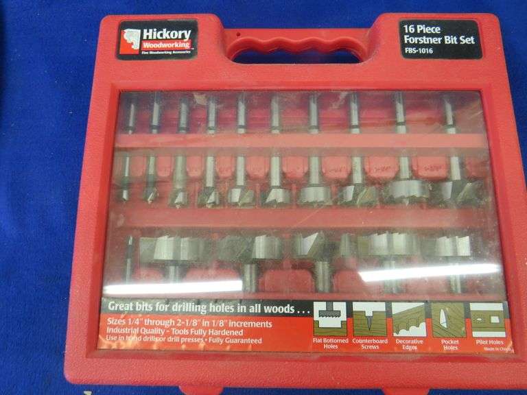 16piece Forstner Bit set AAA Auction and Realty