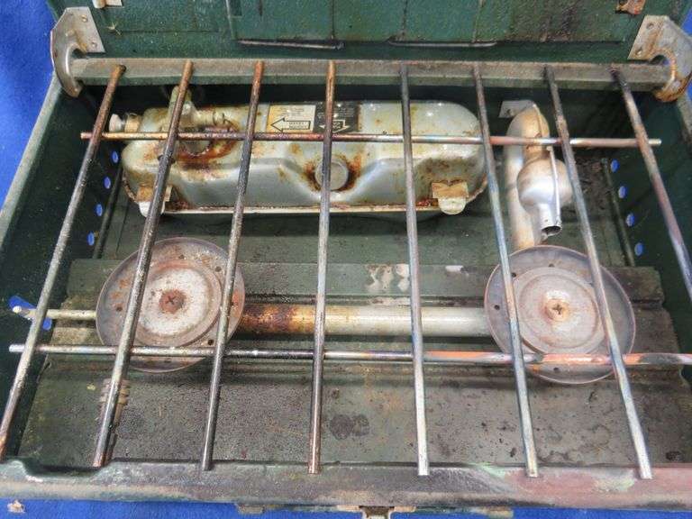 Coleman dual fuel stove AAA Auction and Realty