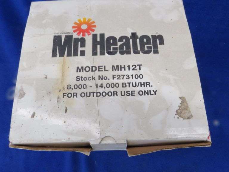 Mr. Heater model MH12T - AAA Auction and Realty
