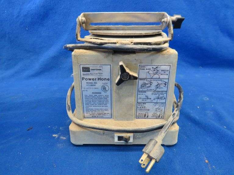 Sears craftsman power hone aaa auction and realty