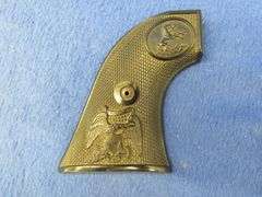 22 Colt peacemaker grips and magnum cylinder