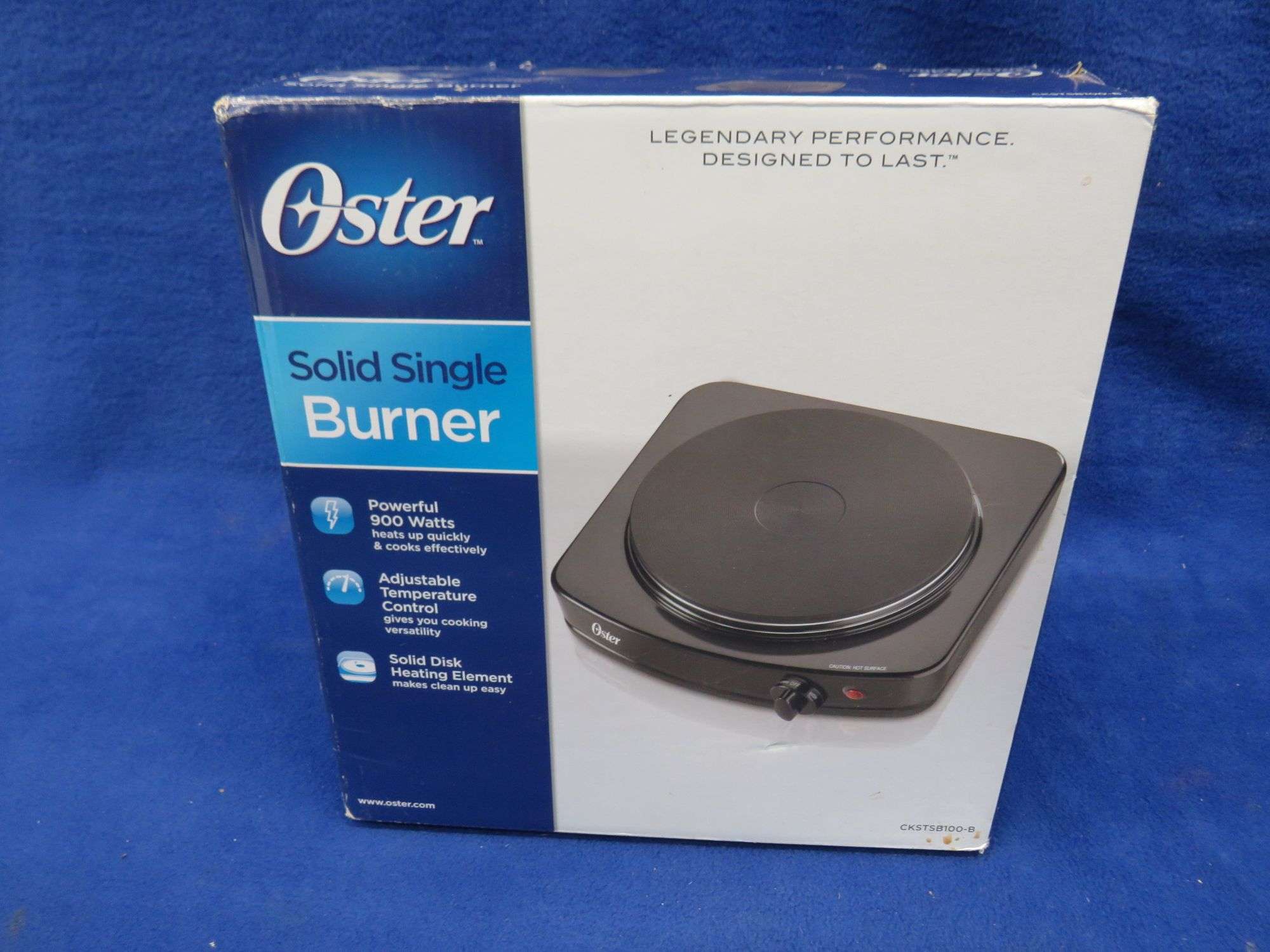 Oster 900W single burner - AAA Auction and Realty