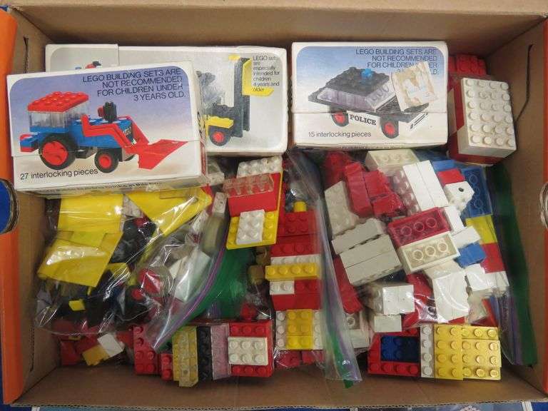 Vintage Legos and Lego kits AAA Auction and Realty