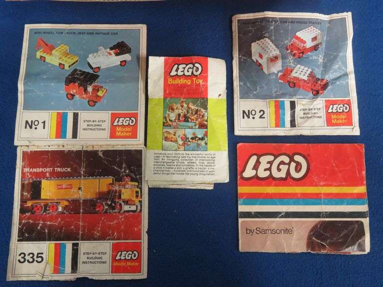 Vintage Legos and Lego kits AAA Auction and Realty