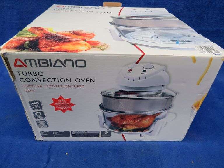 Ambiano Turbo Convection Oven in original packaging AAA Auction and Realty