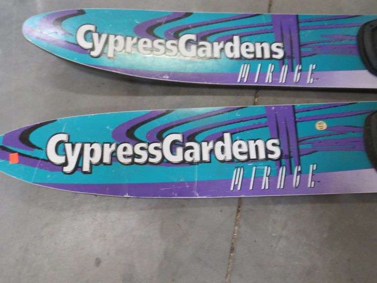 Cypress Garden water skis AAA Auction and Realty