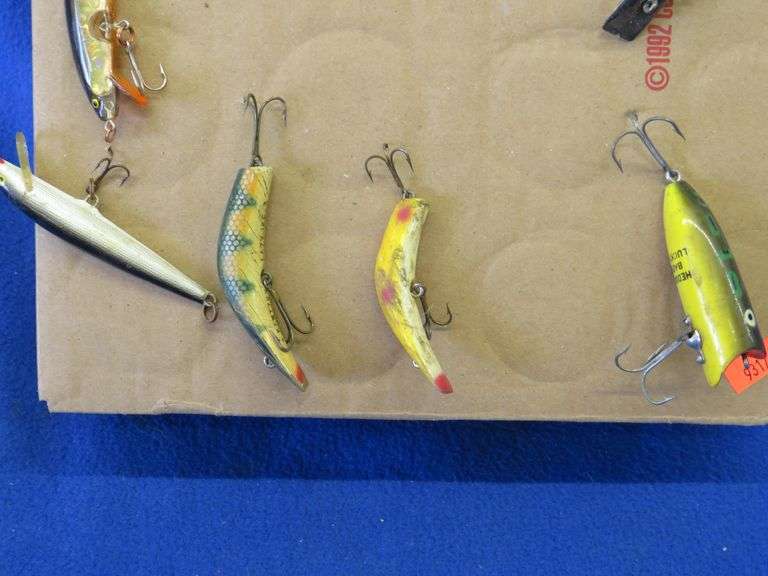 12 Vintage Fishing Lures as Described Below AAA Auction and Realty