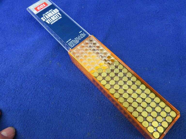 .22 LR rounds and Shooting Accessories AAA Auction and Realty