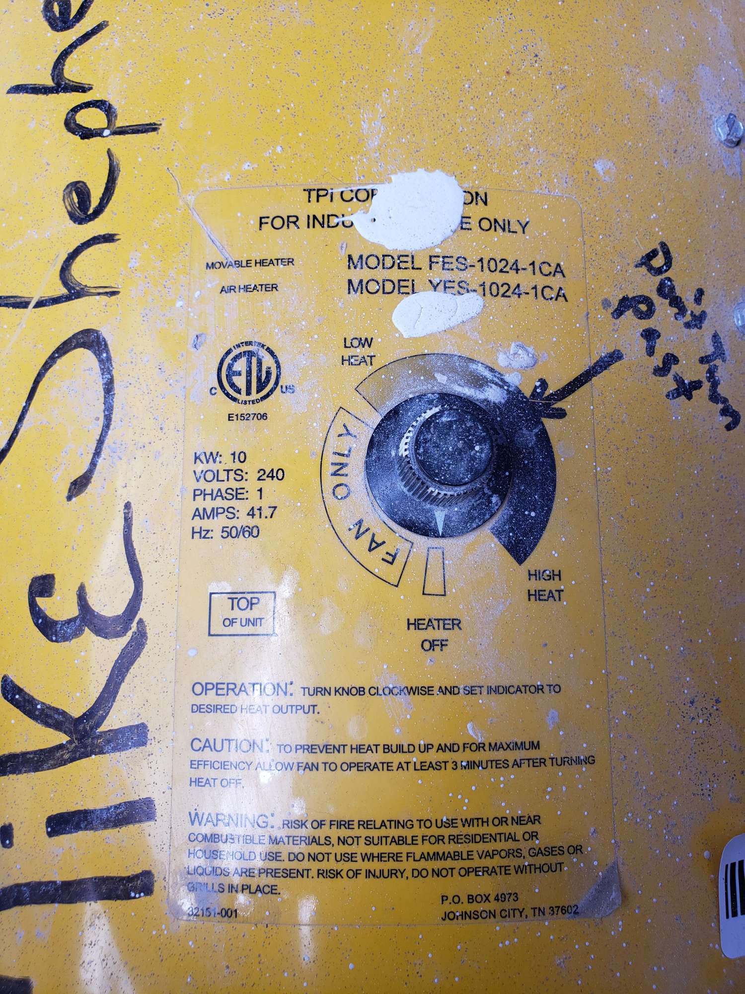 Fostoria Salamander Portable Electric Heater - Ascent Auction