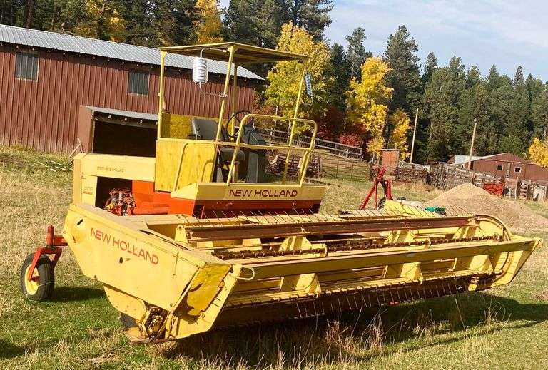 NH 1100 swather, 14', hydrostatic