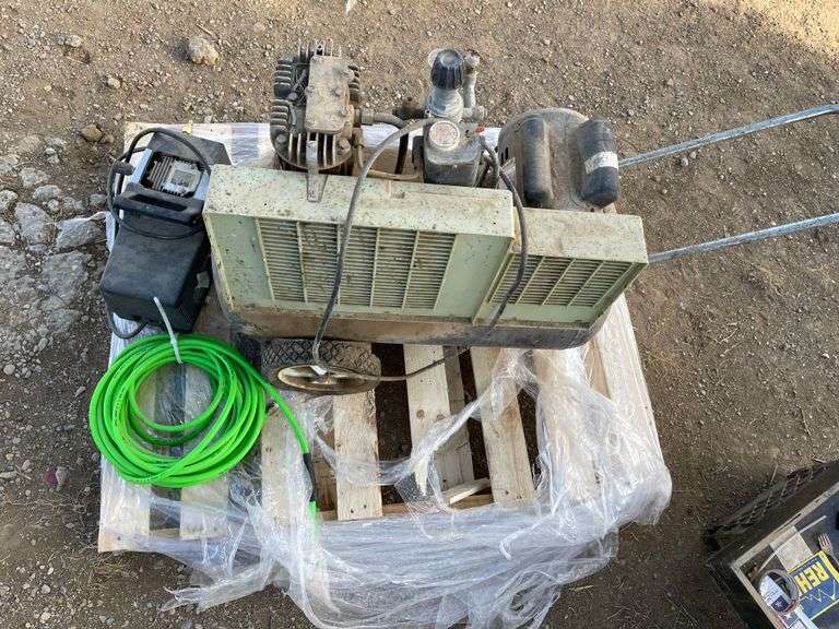 Pallet #2 Craftsman 3/4 Hp Compressor, etc.