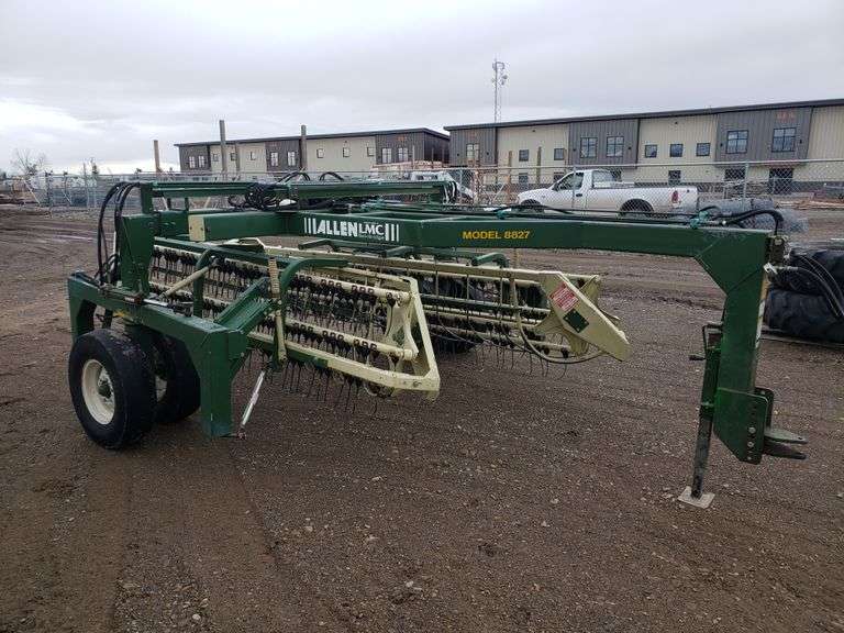 Allen 8827 twin row hay rake