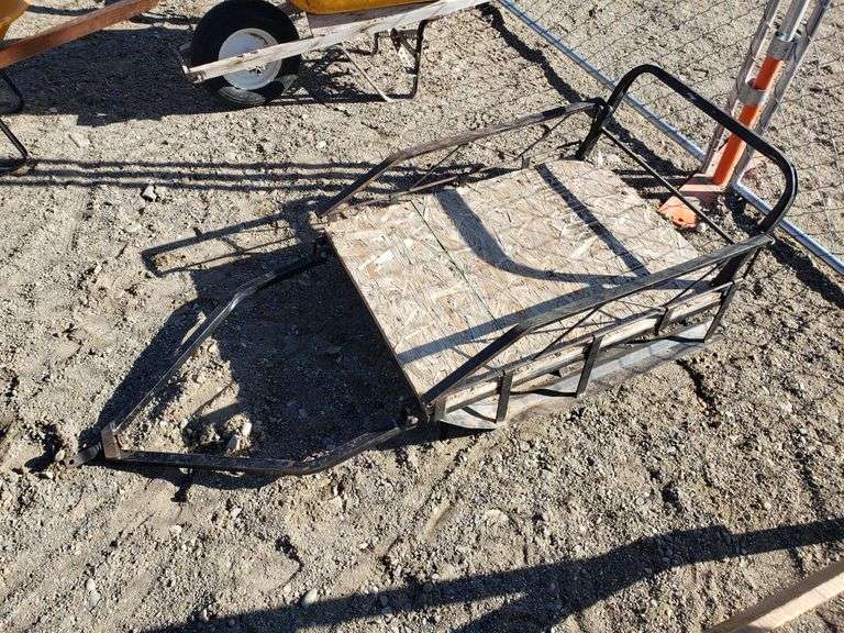 Snowmobile sled
