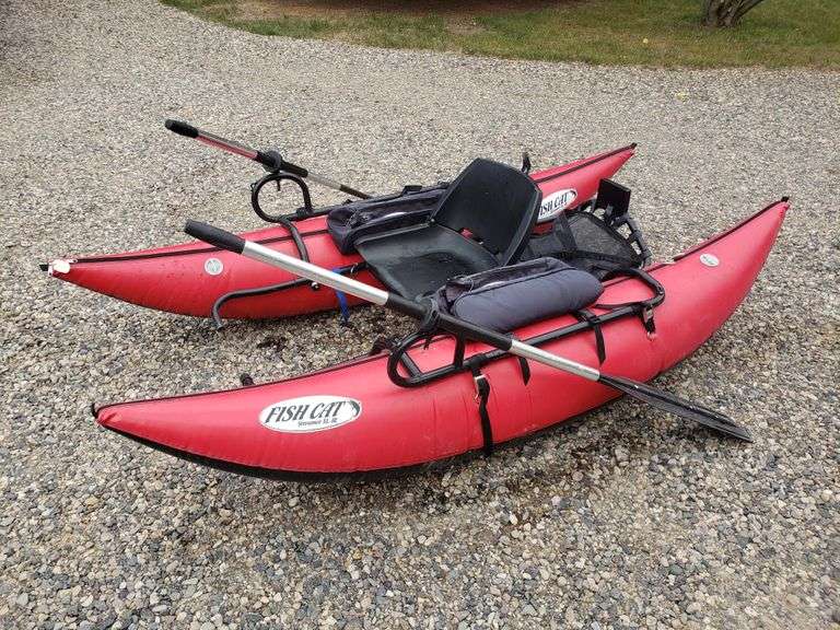 Fish Cat Streamer XLIR pontoon raft Ascent Auction