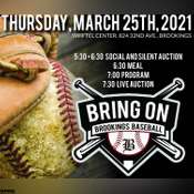 Bring on Brookings Baseball Silent Auction