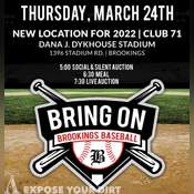 Bring on Brookings Baseball Silent Auction
